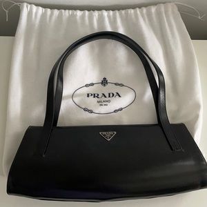 Prada Black leather handbag